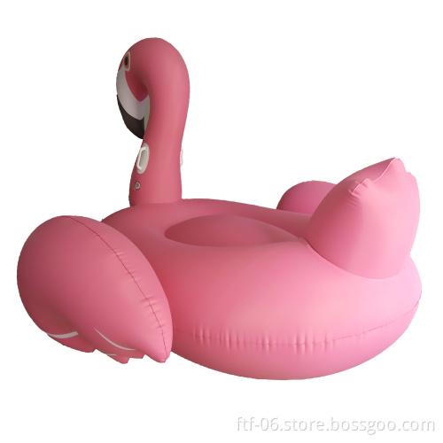 funny popular inflatable pink float flamingo water toy